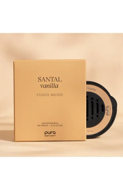 Pura X Studio Mcgee Santal Vanilla Car Fragrance Refill Duo