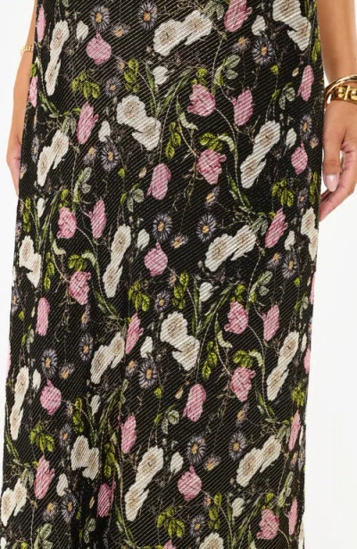 Cami Nyc Jayna Mid Rise Metallic Chiffon Skirt