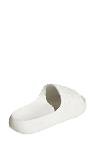Adidas Originals Adidas Adilette Ayoon Sport Slide In White