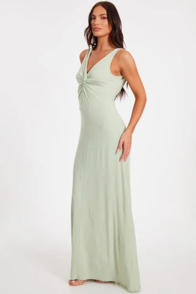 Quiz Reversible Ity Cowl Maxi Dress