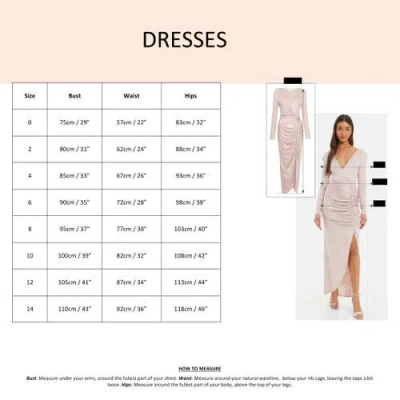 Quiz Reversible Ity Cowl Maxi Dress