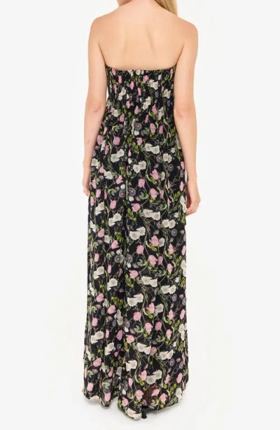 Cami Nyc Minoa Floral Strapless Gown