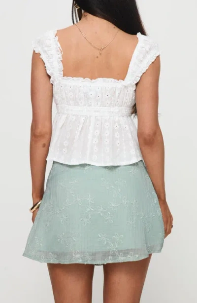 Princess Polly All My Friends Embroidered Miniskirt