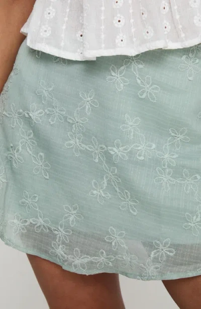 Princess Polly All My Friends Embroidered Miniskirt