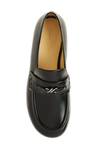 Proenza Schouler Mini Monogram Loafers In Black