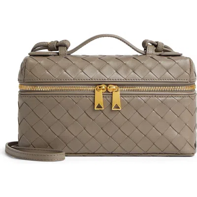 Bottega Veneta Intrecciato Leather Convertible Vanity Case