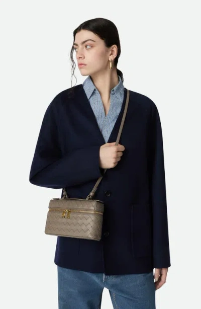 Bottega Veneta Intrecciato Leather Convertible Vanity Case