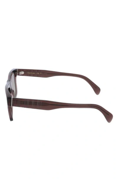 Paul Smith Morrel 54mm Gradient Rectangular Sunglasses