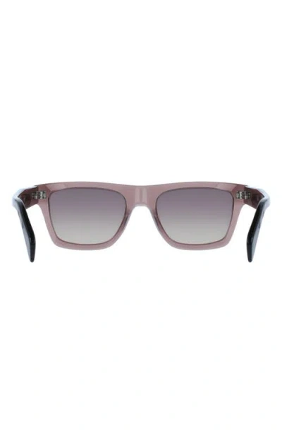Paul Smith Morrel 54mm Gradient Rectangular Sunglasses