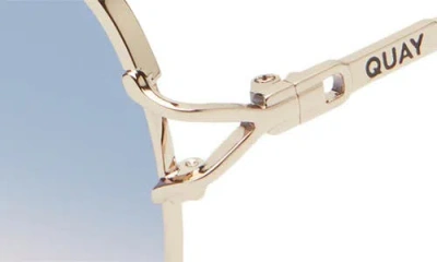 Quay High Key Twist 60mm Gradient Aviator Sunglasses