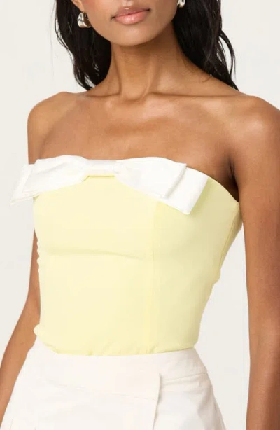 Astr The Label Bow Detail Tube Top