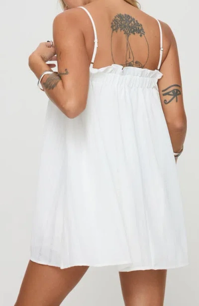 Princess Polly Marsaline Ruffle Trim Mini Sundress