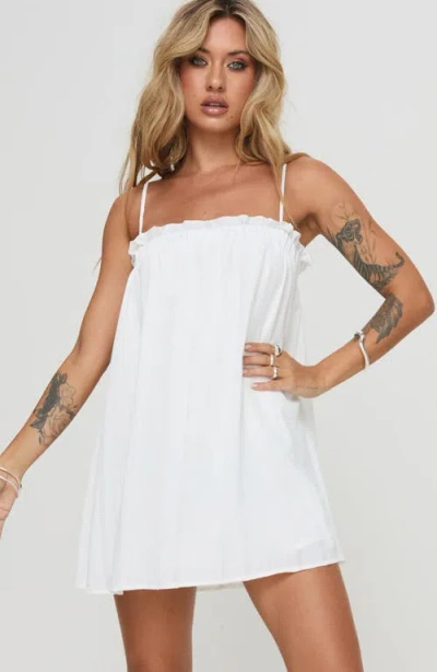 Princess Polly Marsaline Ruffle Trim Mini Sundress
