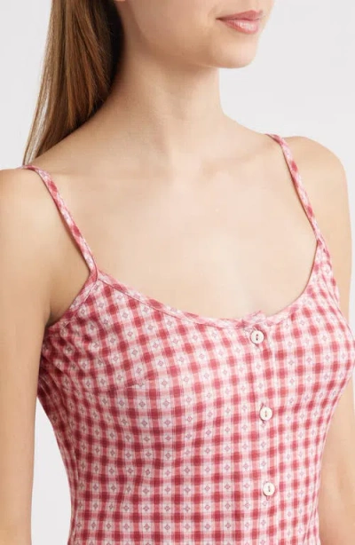 Bella Venice Sleeveless Button Front Minidress
