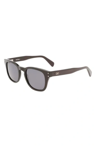 Ferragamo 49mm Small Rectangular Sunglasses