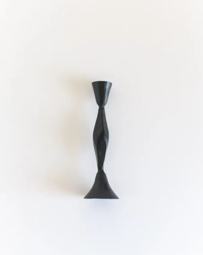 Creative Women High Diamond Hand-forged Iron Candle Stand