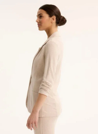 Majestic Filatures French Terry Looped One-button Blazer