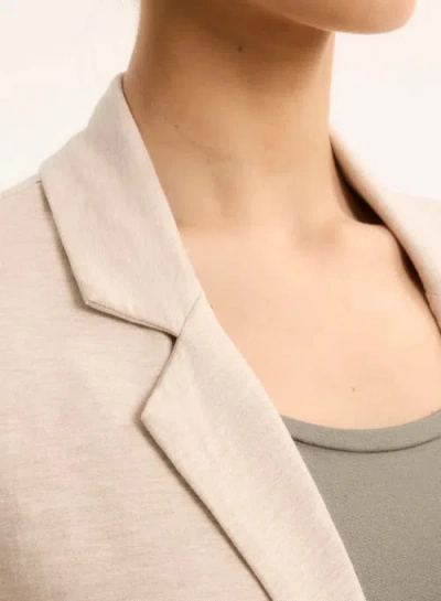 Majestic Filatures French Terry Looped One-button Blazer