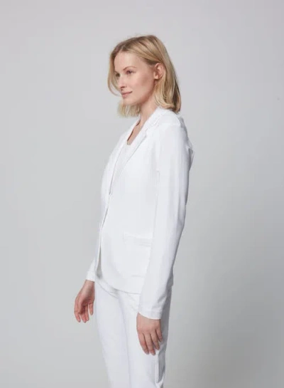 Majestic Filatures French Terry Looped One-button Blazer