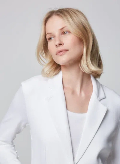 Majestic Filatures French Terry Looped One-button Blazer