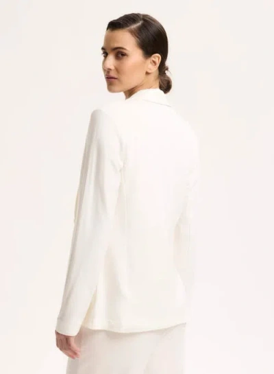 Majestic Filatures French Terry Looped One-button Blazer