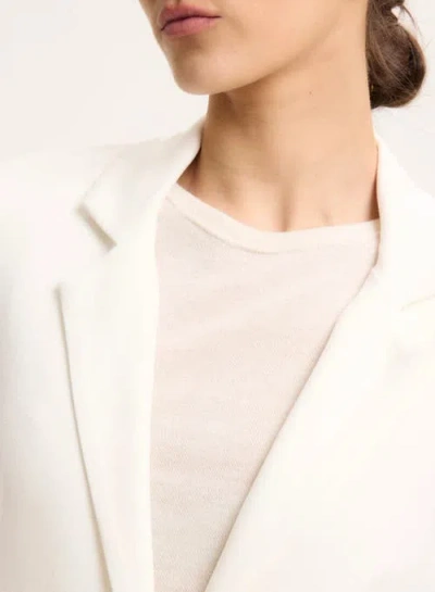 Majestic Filatures French Terry Looped One-button Blazer