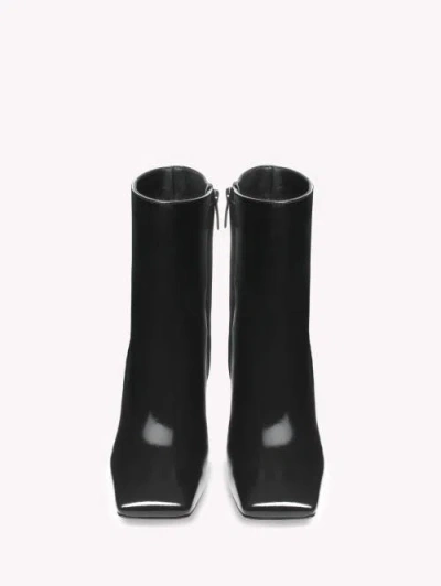Gianvito Rossi Christina 95mm Leather Ankle Boots