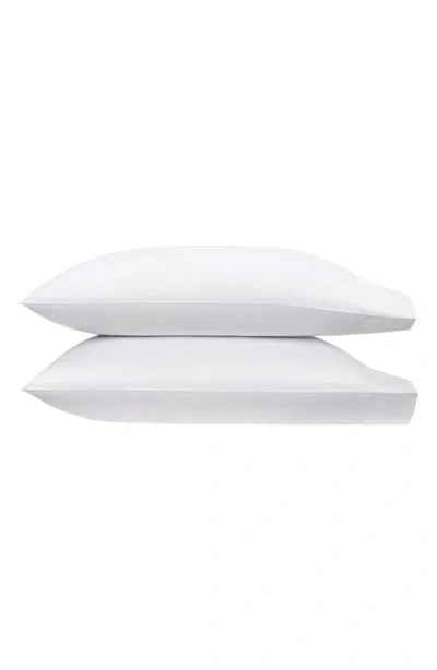 Matouk Bergamo Set Of 2 Hemstitch 500 Thread Count Percale Pillowcases