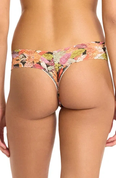 Hanky Panky Printed Signature Lace Low Rise Thong