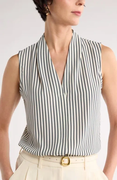 Nordstrom Rack V-neck Sleeveless Woven Shell Top