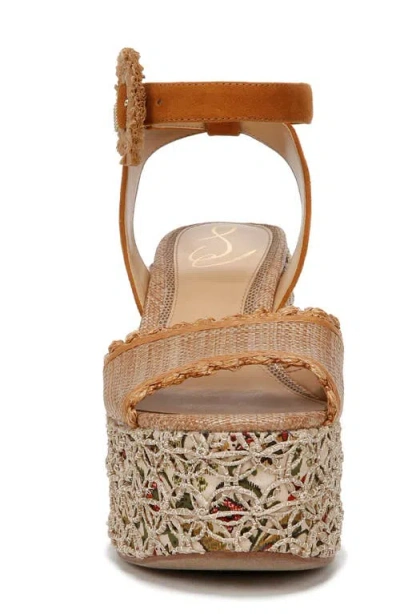 Sam Edelman Amber Espadrille Platform Ankle Strap Sandal