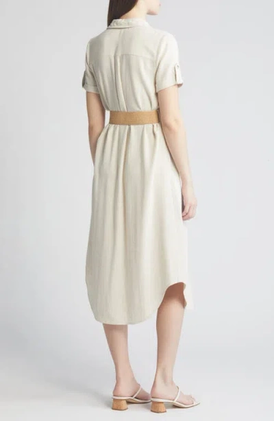 Zoe And Claire Belted Shirtdress