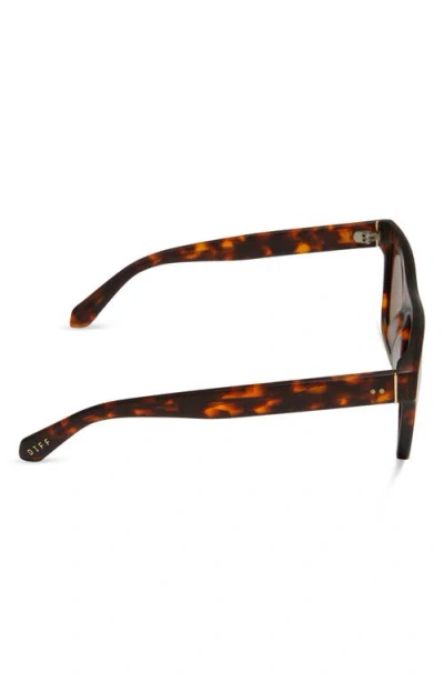 Diff Sammy 54mm Polarized Square Sunglasses