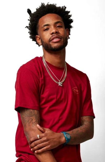 Nixon Disk Chronograph Rubber Strap Watch, 39mm In Blue