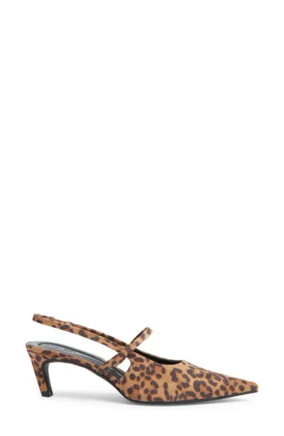 Open Edit Sophia Pointed Toe Slingback Pump