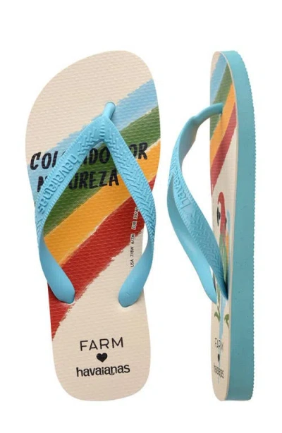 Shop Havaianas X Farm Rio Flip Flop
