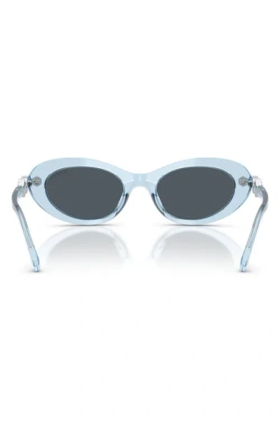 Swarovski 53mm Oval Sunglasses