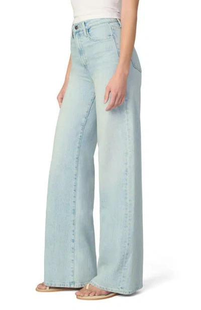 Joe's Jeans The Mia High Waist Wide Leg Jeans In Brown