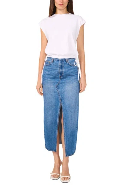 Vince Camuto Cotton Blend Bubble Top