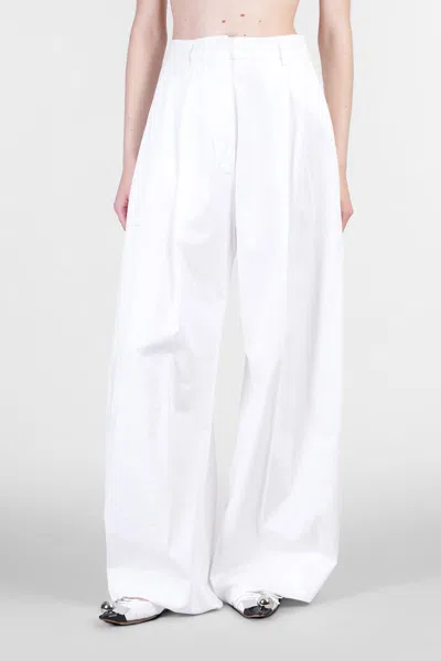 The Latest Billie 3111 Pants In White Cotton