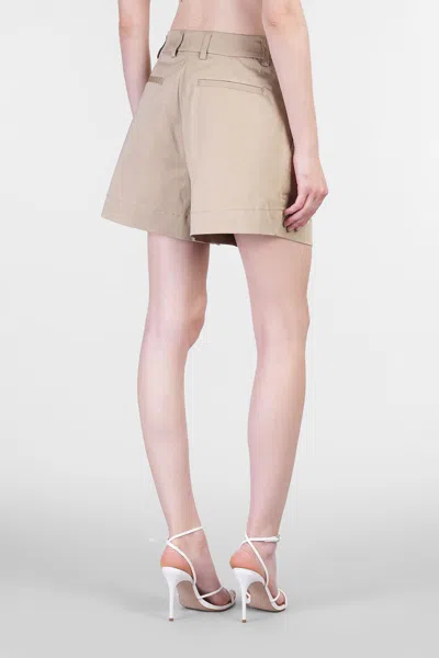 The Latest Bea 31b5 Shorts In Beige Cotton