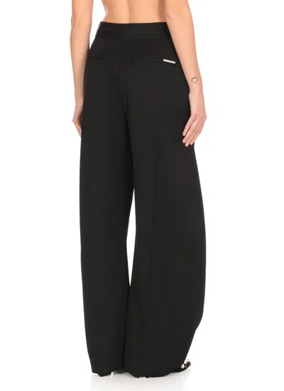 Attico Wide-leg Tailored Pants