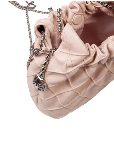 Tory Burch Hobe Fleming Mini Bag Pink Leather