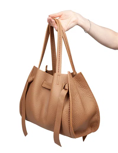 Visonà Visona' Leather Shoulder Bag