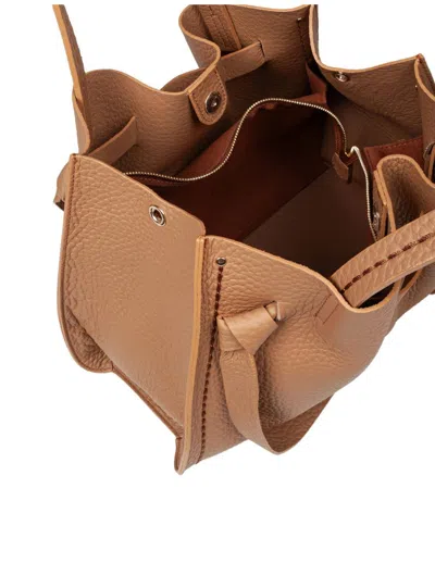 Visonà Visona' Leather Shoulder Bag