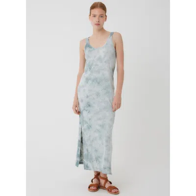 Majestic Filatures Stretch Organic Cotton Cloud Maxi Tank Dress
