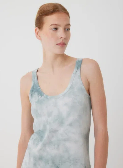 Majestic Filatures Stretch Organic Cotton Cloud Maxi Tank Dress