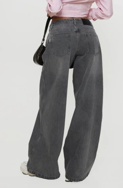 Princess Polly Ramos Low Rise Wide Leg Jeans