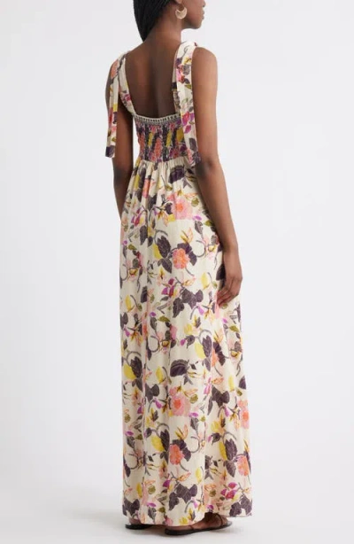 Treasure & Bond Linen Blend Maxi Sundress