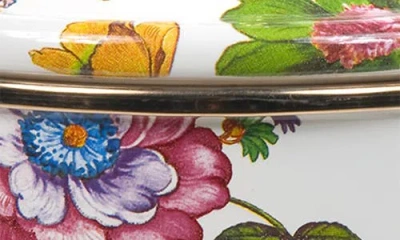 Mackenzie-childs Mackenzie Childs Flower Market Enameled Steel Small Canister